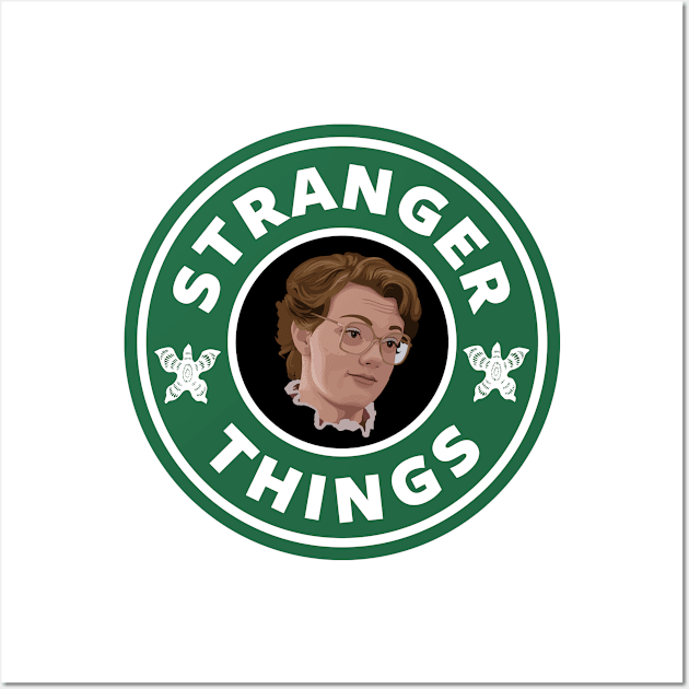 Stranger Things Barb Coffee Wall Art by Rebus28